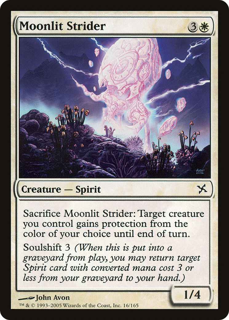 Image of Moonlit Strider (BOK-016) - Betrayers of Kamigawa Foil