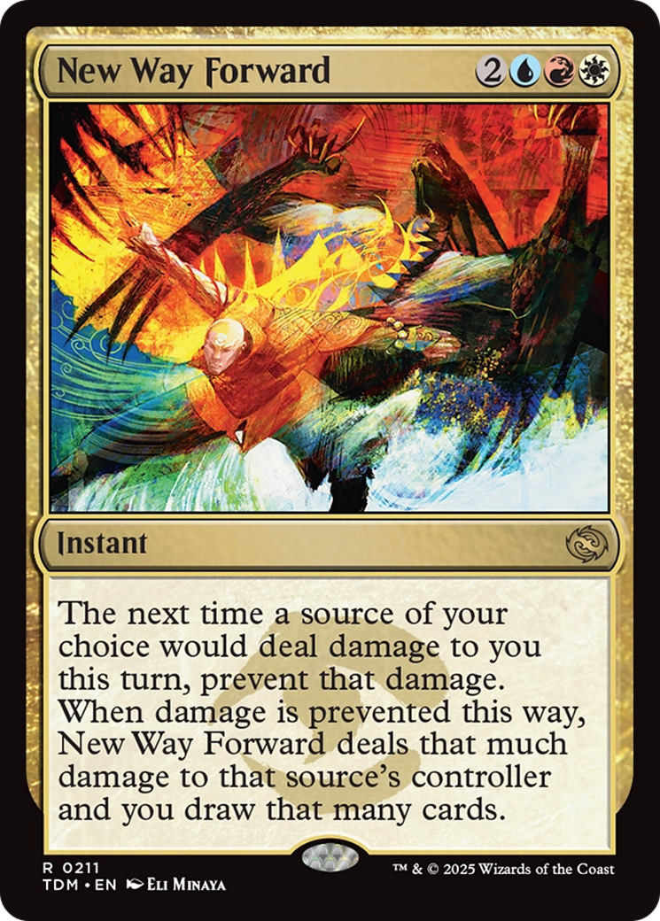 Image of New Way Forward (TDM-211) - Tarkir: Dragonstorm Foil