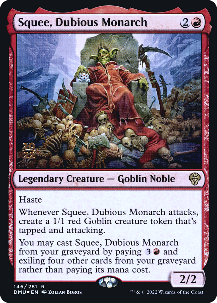 Image of Squee, Dubious Monarch (PRE-146) - Dominaria United Promos Foil