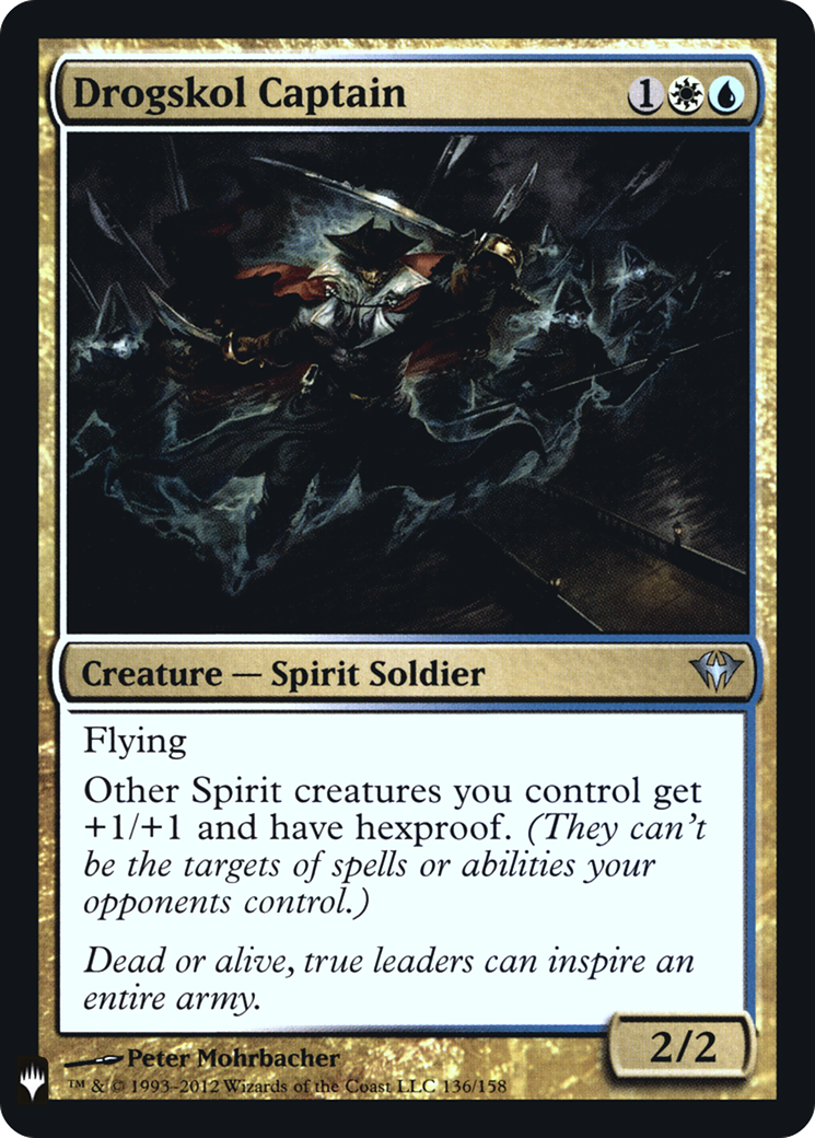 Image of Drogskol Captain (LIST-DKA-136) - The List Foil