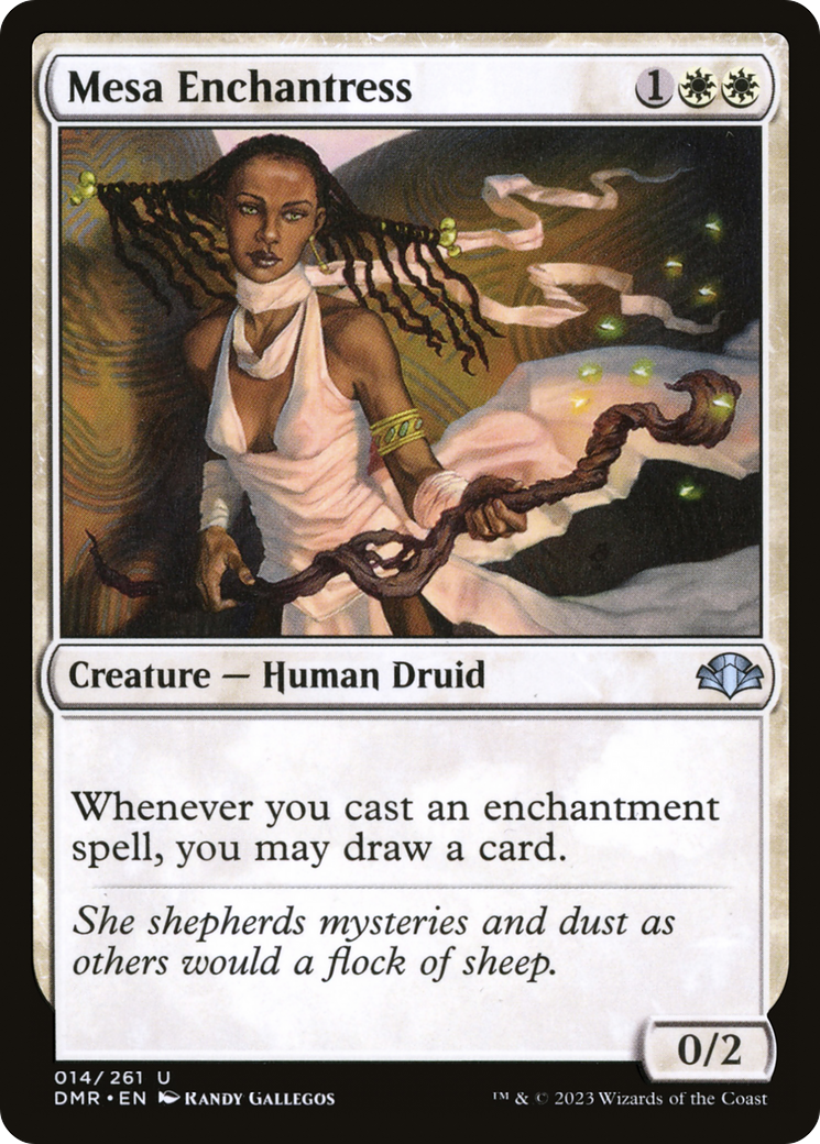 Image of Mesa Enchantress (DMR-014) - Dominaria Remastered
