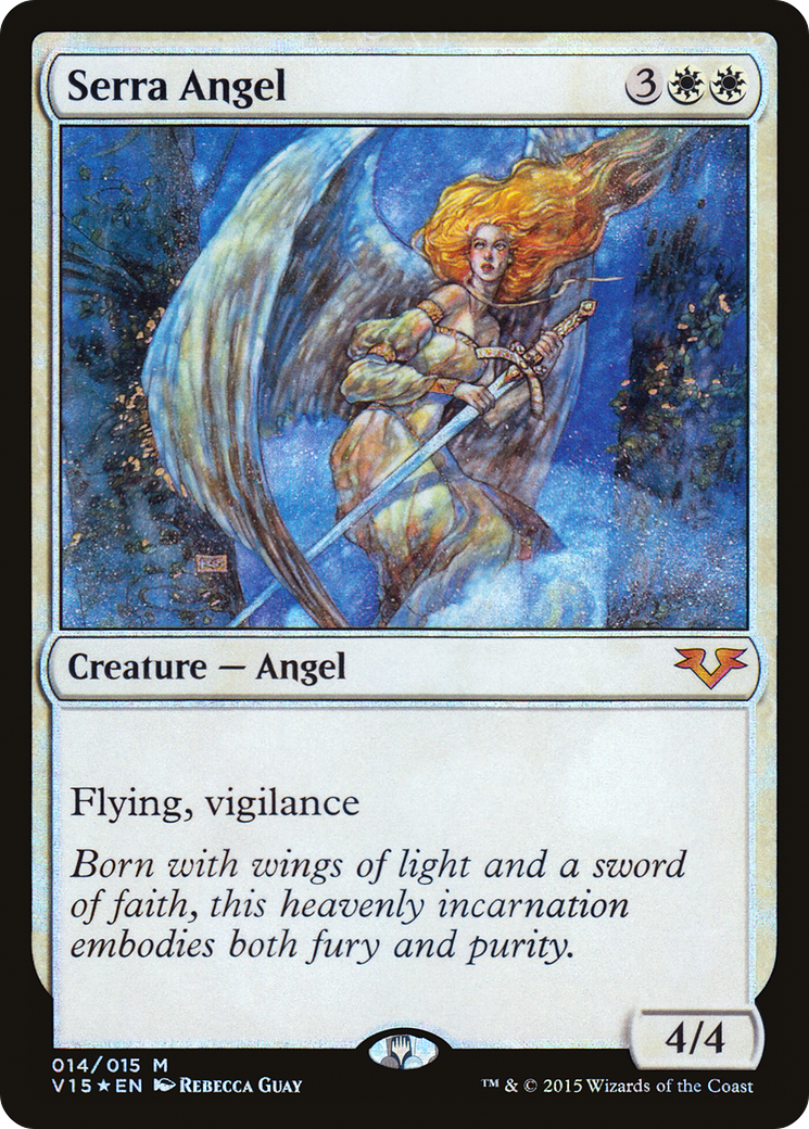 Image of Serra Angel (V15-014) - From the Vault: Angels Foil