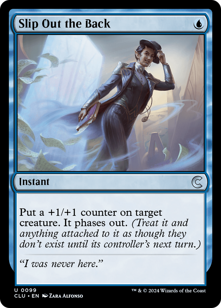 Image of Slip Out the Back (CLU-099) - Ravnica: Clue Edition