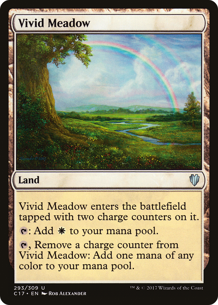 Image of Vivid Meadow (C17-293) - Commander 2017