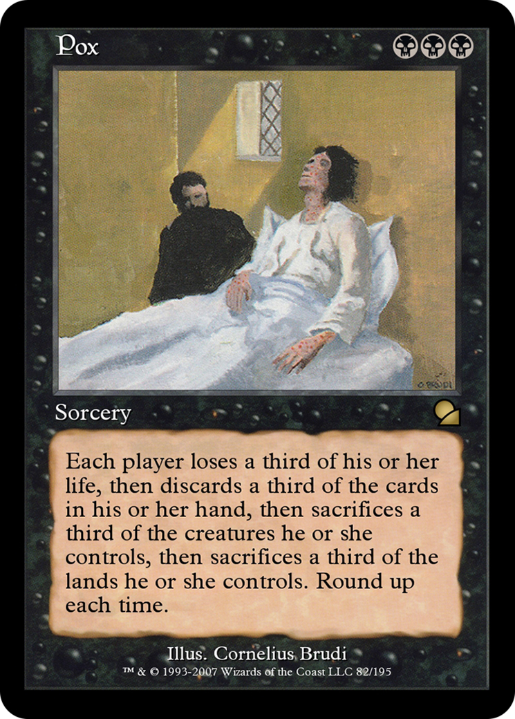 Image of Pox (ME1-082) - Masters Edition Foil