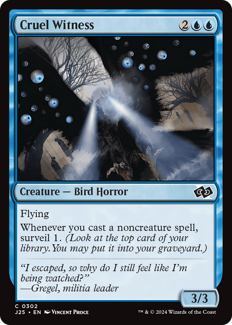 Image of Cruel Witness (J25-302) - Foundations Jumpstart