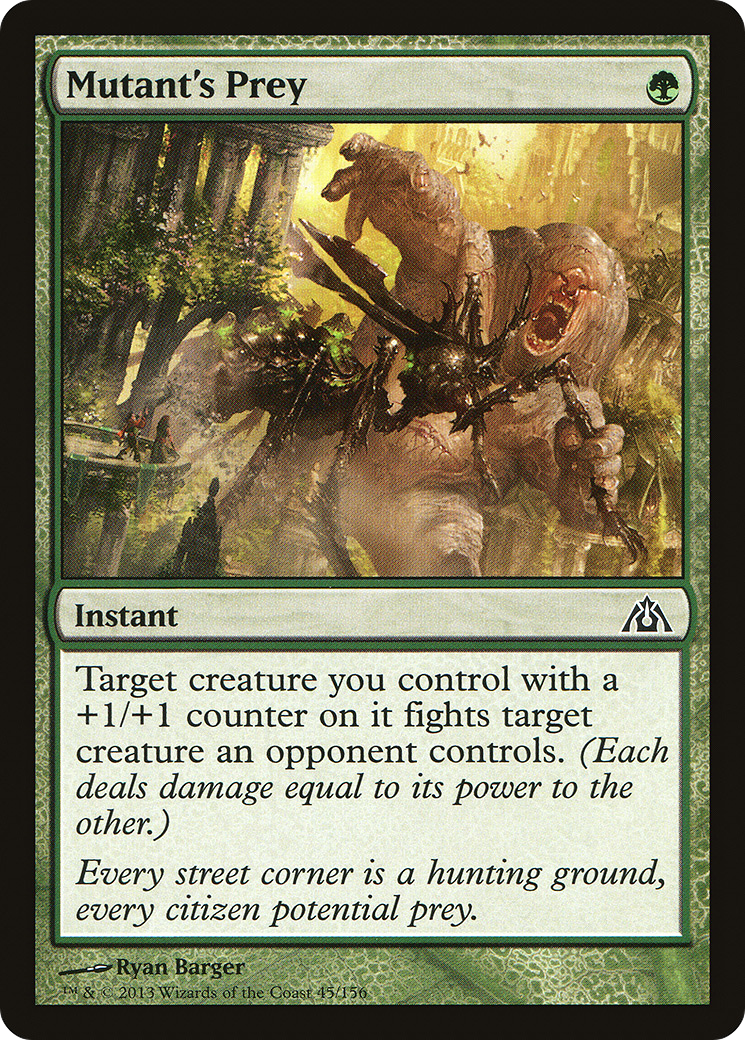 Image of Mutant's Prey (DGM-045) - Dragon's Maze