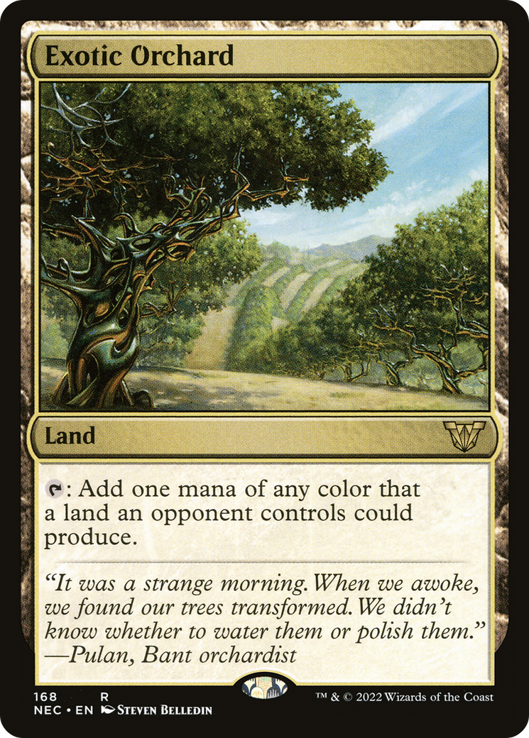 Image of Exotic Orchard (NEC-168) - Neon Dynasty Commander