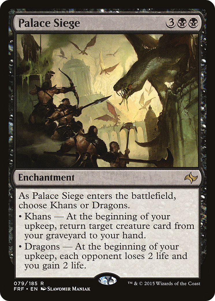 Image of Palace Siege (FRF-079) - Fate Reforged Foil