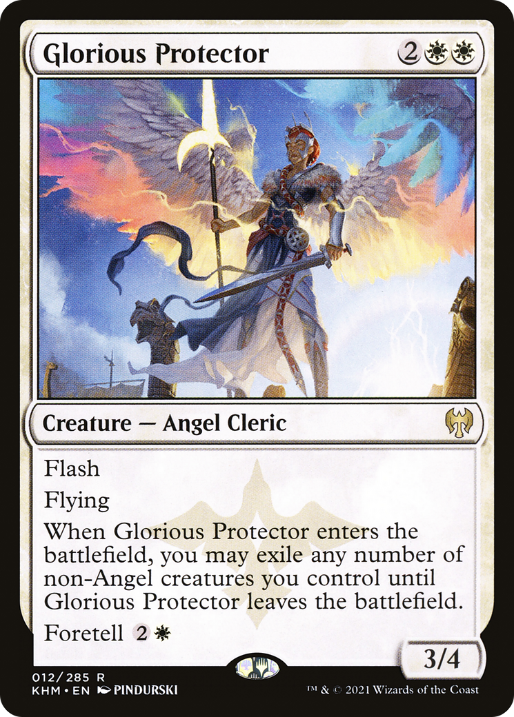 Image of Glorious Protector (KHM-012) - Kaldheim Foil