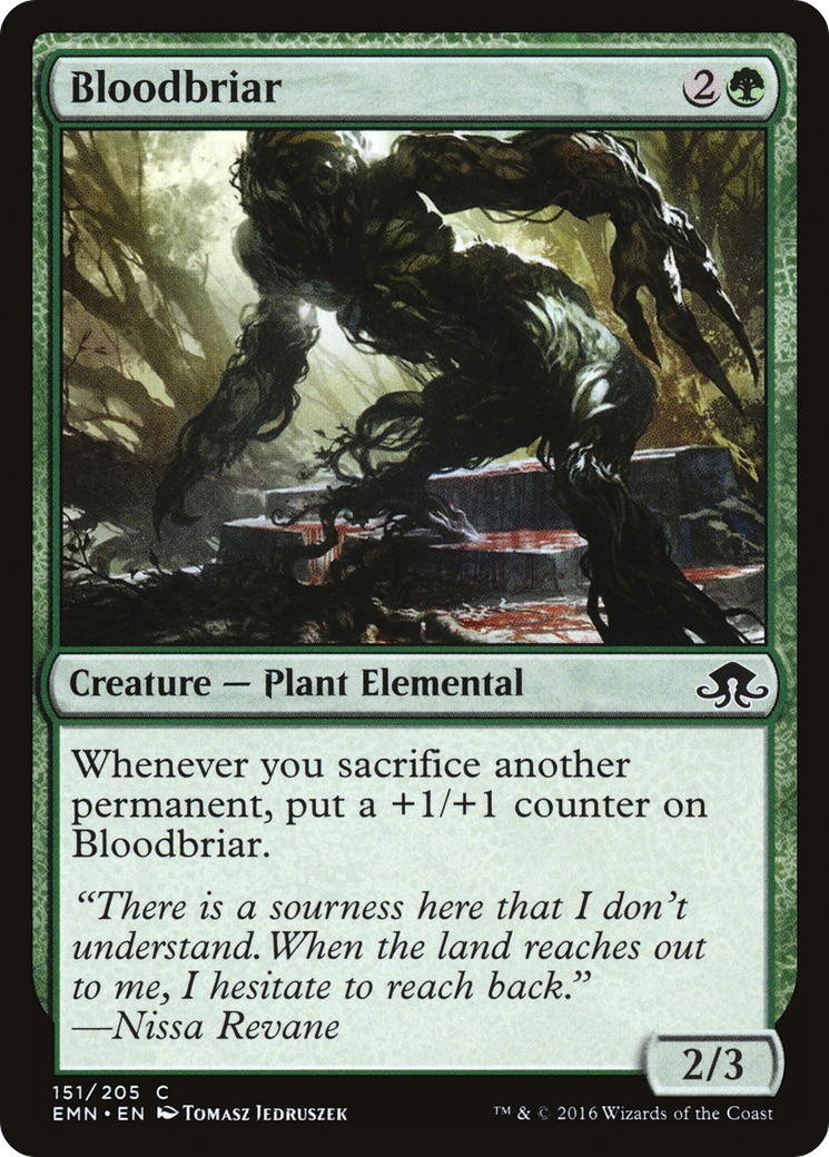 Image of Bloodbriar (EMN-151) - Eldritch Moon Foil