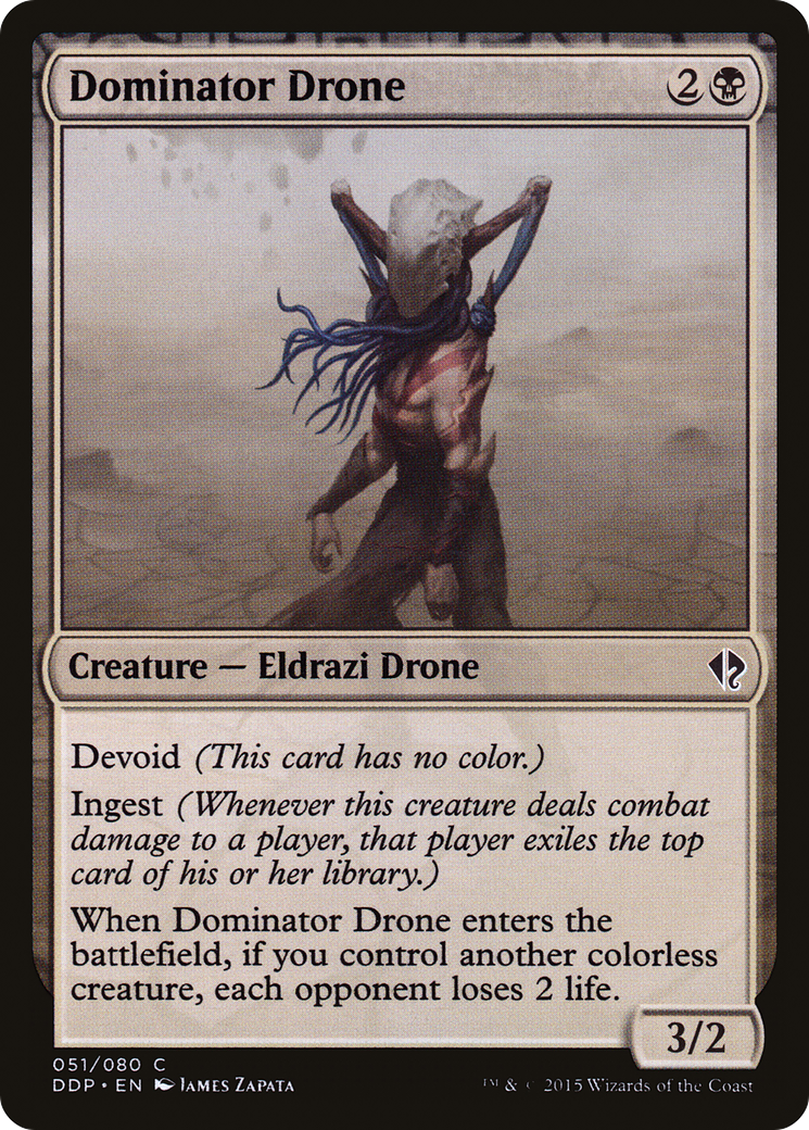 Image of Dominator Drone (DDP-051) - Duel Decks: Zendikar vs. Eldrazi: (devoid)