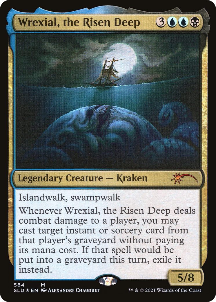 Image of Wrexial, the Risen Deep (SLD-584) - Secret Lair Drop Foil
