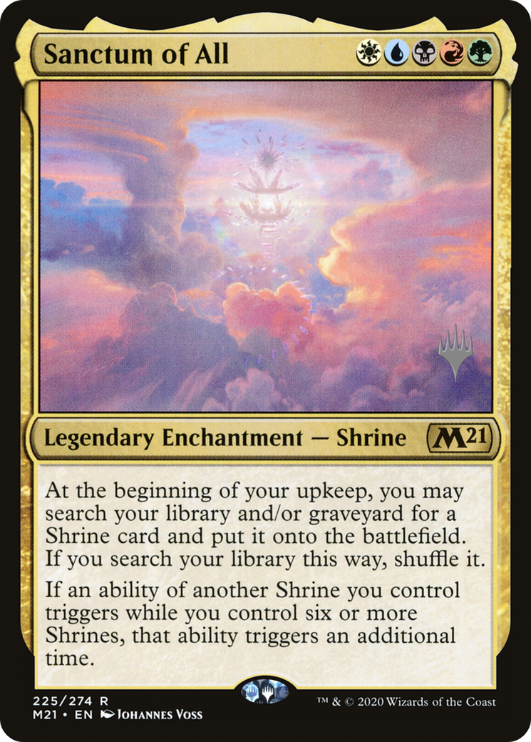 Image of Sanctum of All (PPM21-225) - Core Set 2021 Promos Foil
