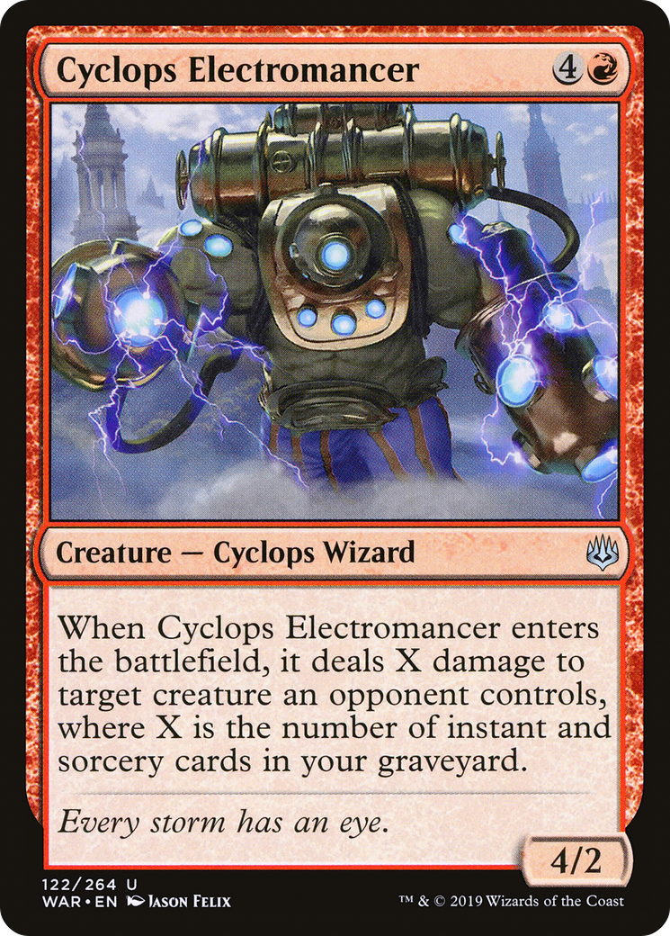 Image of Cyclops Electromancer (WAR-122) - War of the Spark