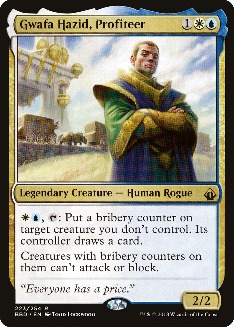 Image of Gwafa Hazid, Profiteer (BBD-223) - Battlebond Foil