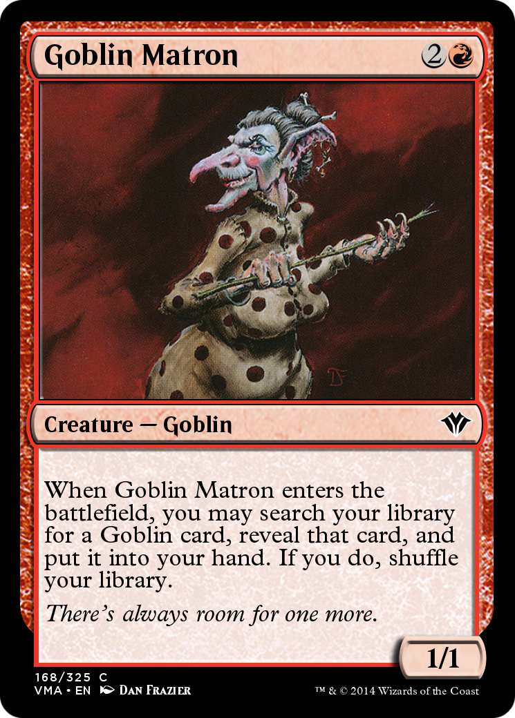Image of Goblin Matron (VMA-168) - Vintage Masters Foil