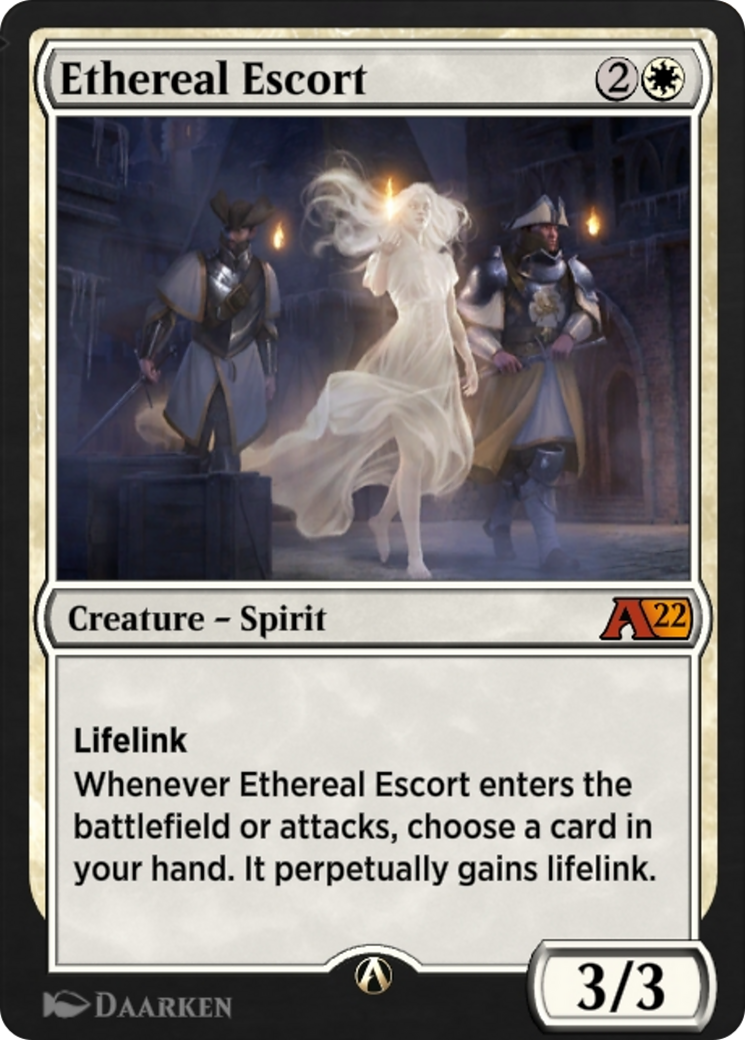 Image of Ethereal Escort (Y22-005) - Alchemy: Innistrad