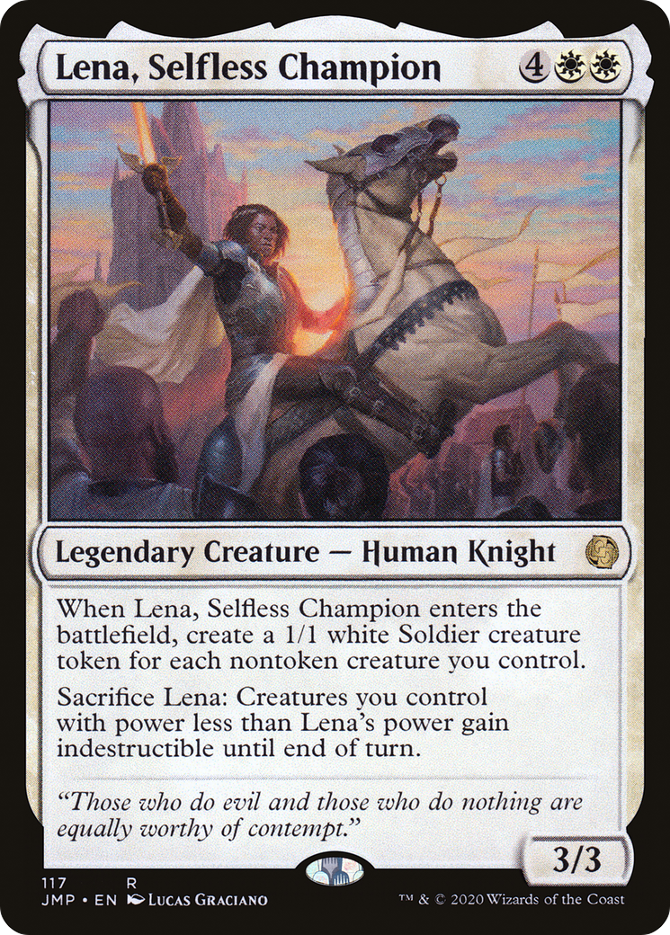 Image of Lena, Selfless Champion (JMP-117) - Jumpstart