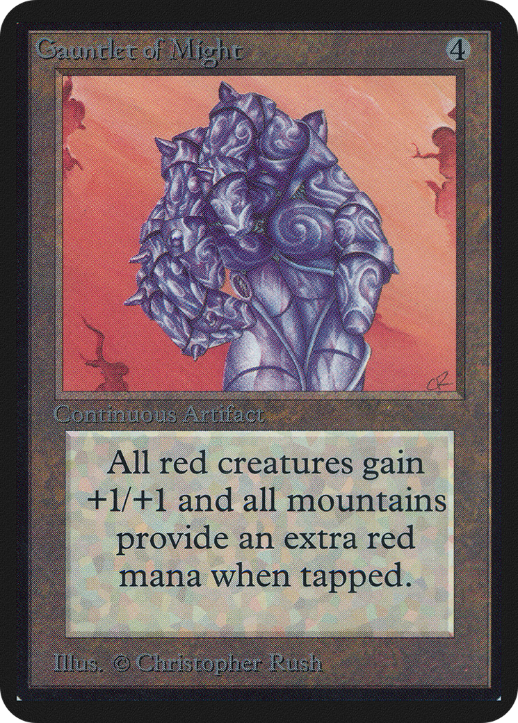 Image of Gauntlet of Might (LEA-) - Limited Edition Alpha