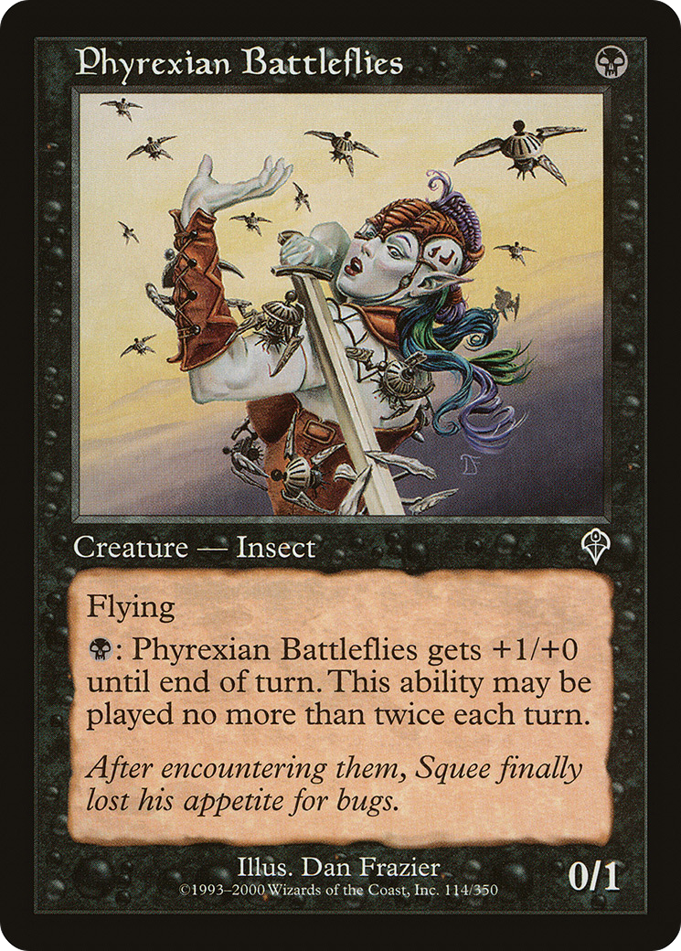 Image of Phyrexian Battleflies (INV-114) - Invasion Foil
