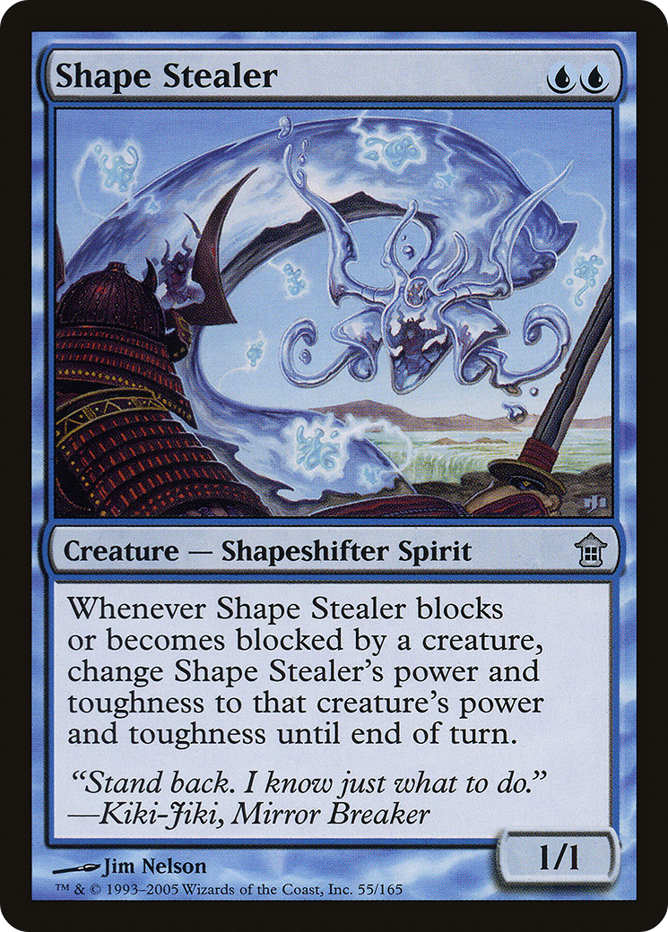 Image of Shape Stealer (SOK-055) - Saviors of Kamigawa Foil