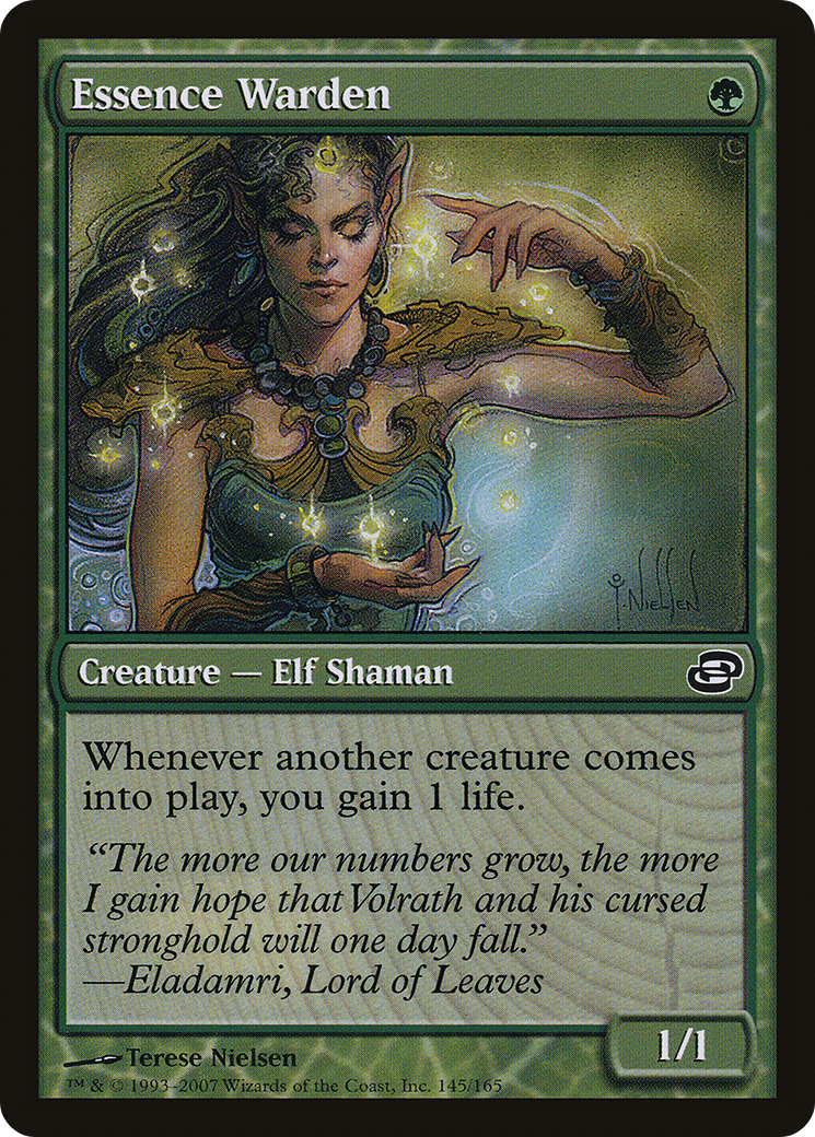 Image of Essence Warden (PLC-145) - Planar Chaos: (colorshifted) Foil