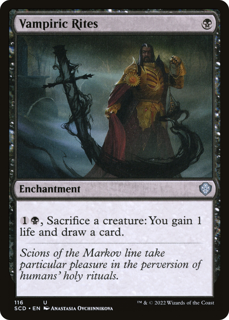 Image of Vampiric Rites (SCD-116) - Starter Commander Decks