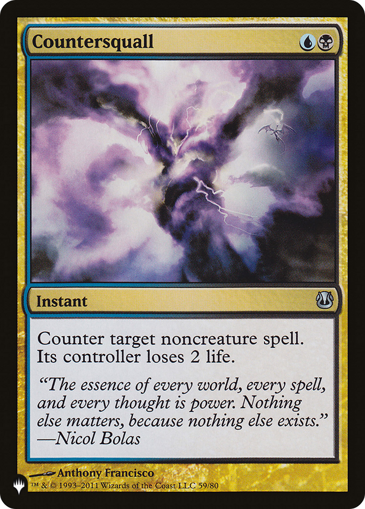 Image of Countersquall (LIST-DDH-59) - The List