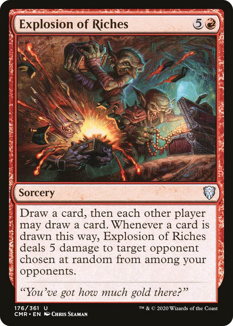 Image of Explosion of Riches (CMR-176) - Commander Legends