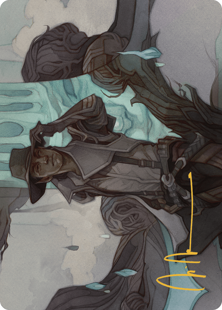 Image of Kellan Joins Up // Kellan Joins Up (AOTJ-023) - Outlaws of Thunder Junction Art Series (Borderless) Foil