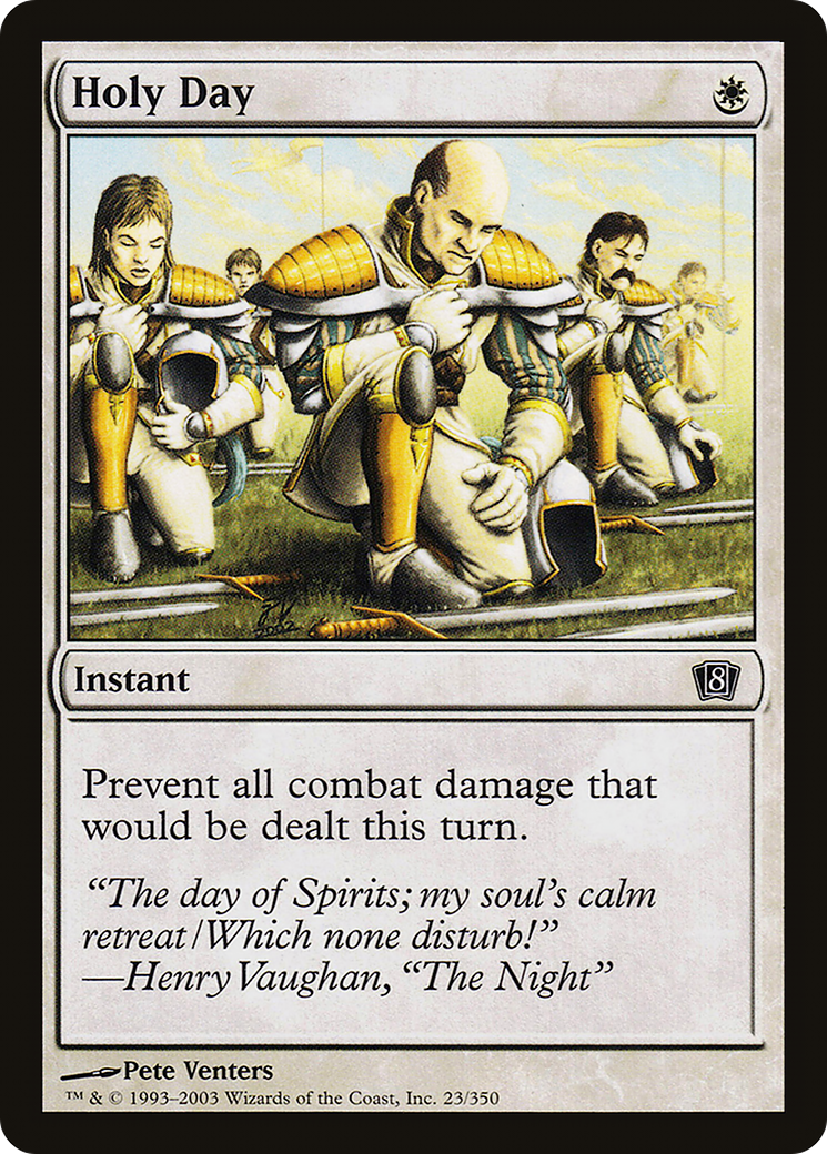 Image of Holy Day (8ED-023) - 8th Edition Foil