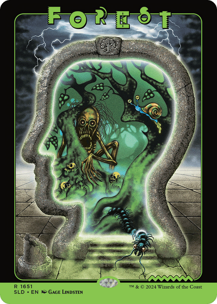Image of Forest (1651) (SLD-1651) - Secret Lair Drop