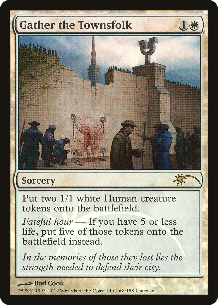 Image of Gather the Townsfolk (WPN-079) - Wizards Play Network 2012 Foil