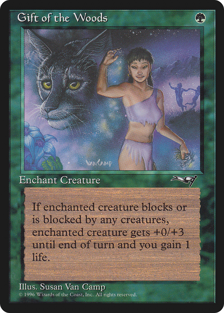 Image of Gift of the Woods (Girl/Lynx) (ALL-074) - Alliances