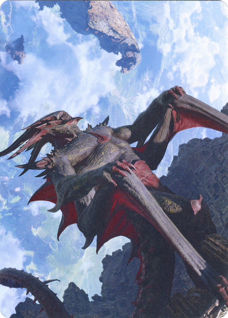 Image of Scourge of the Skyclaves // Scourge of the Skyclaves (AZNR-060) - Zendikar Rising Art Series (Borderless)