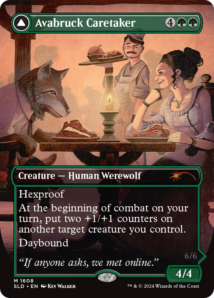 Image of Avabruck Caretaker (SLD-1608) - Secret Lair Drop (Borderless)