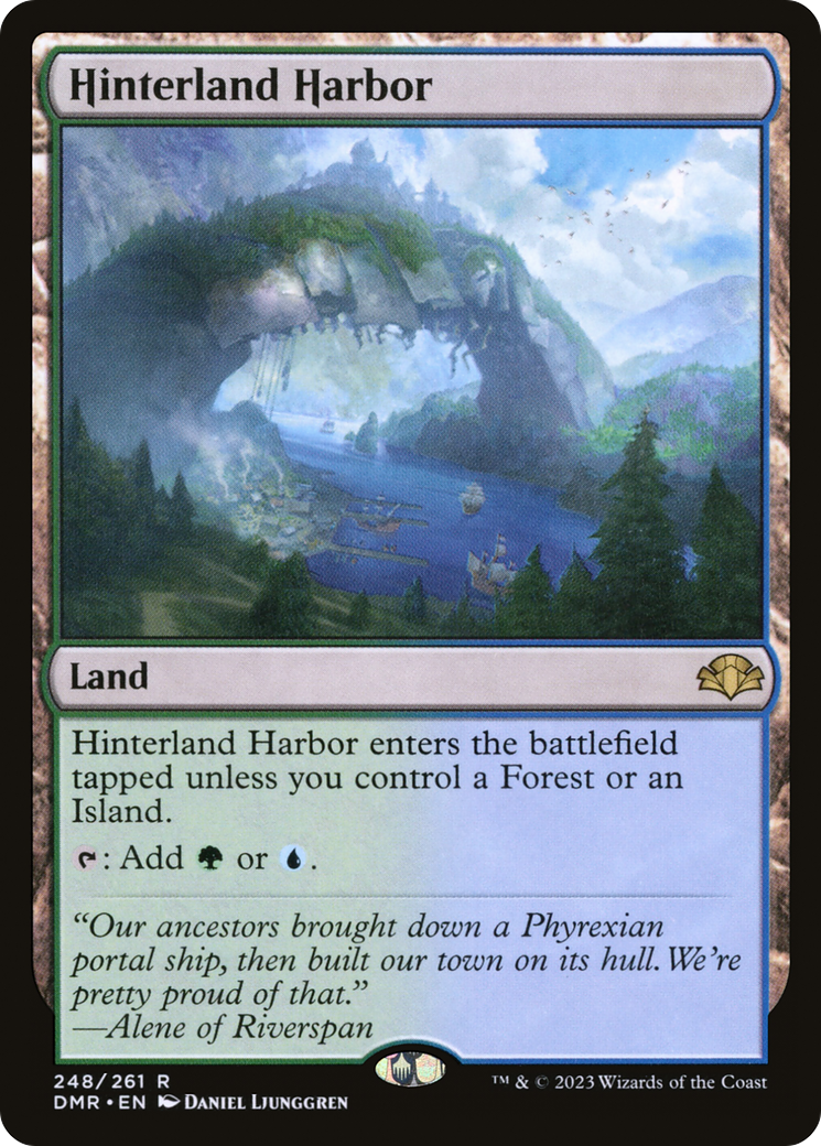 Image of Hinterland Harbor (DMR-248) - Dominaria Remastered Foil