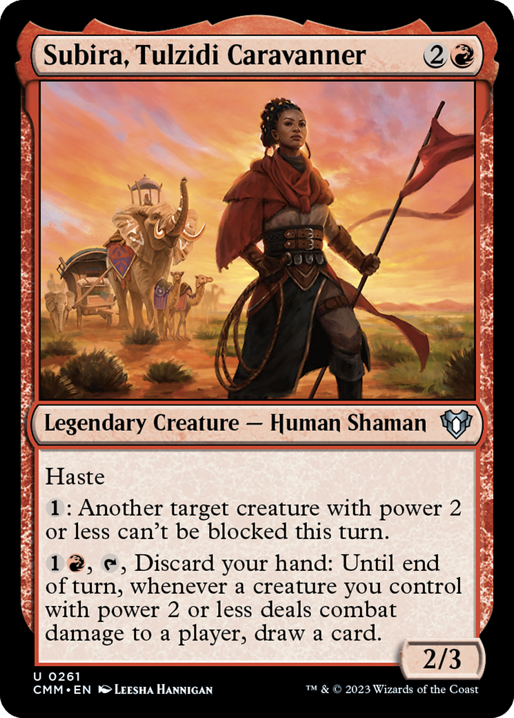 Image of Subira, Tulzidi Caravanner (CMM-261) - Commander Masters