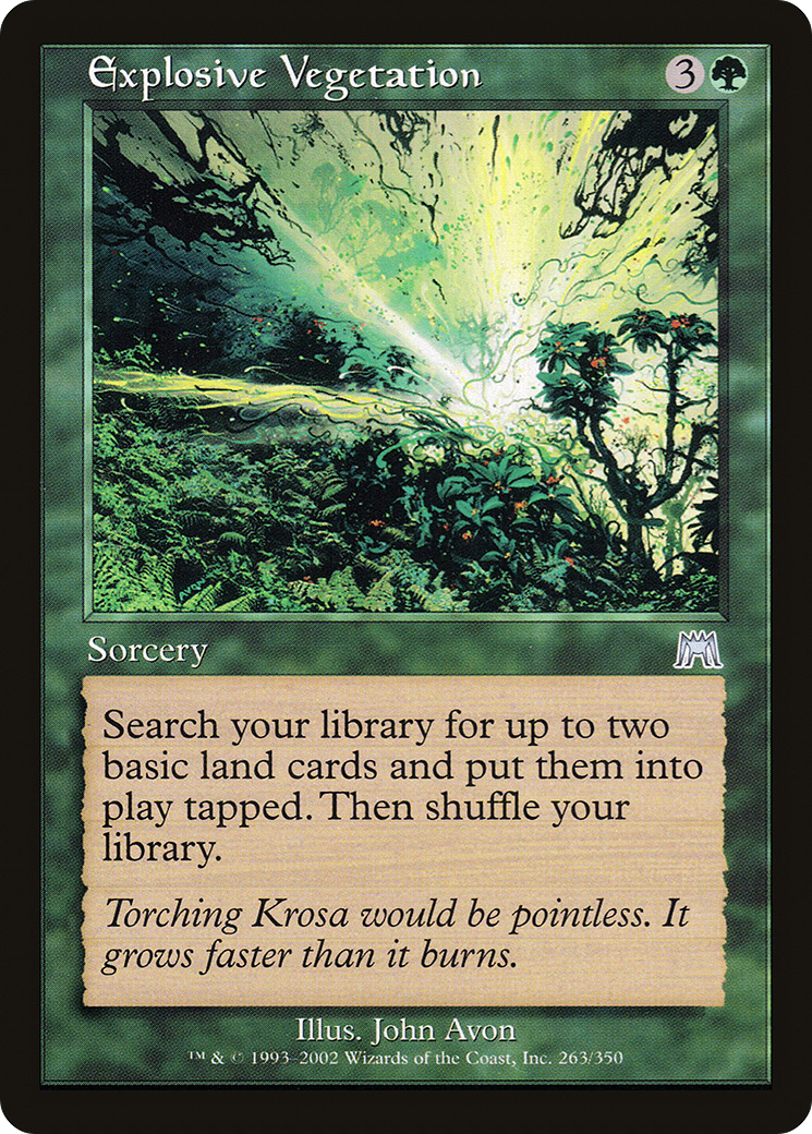 Image of Explosive Vegetation (ONS-263) - Onslaught