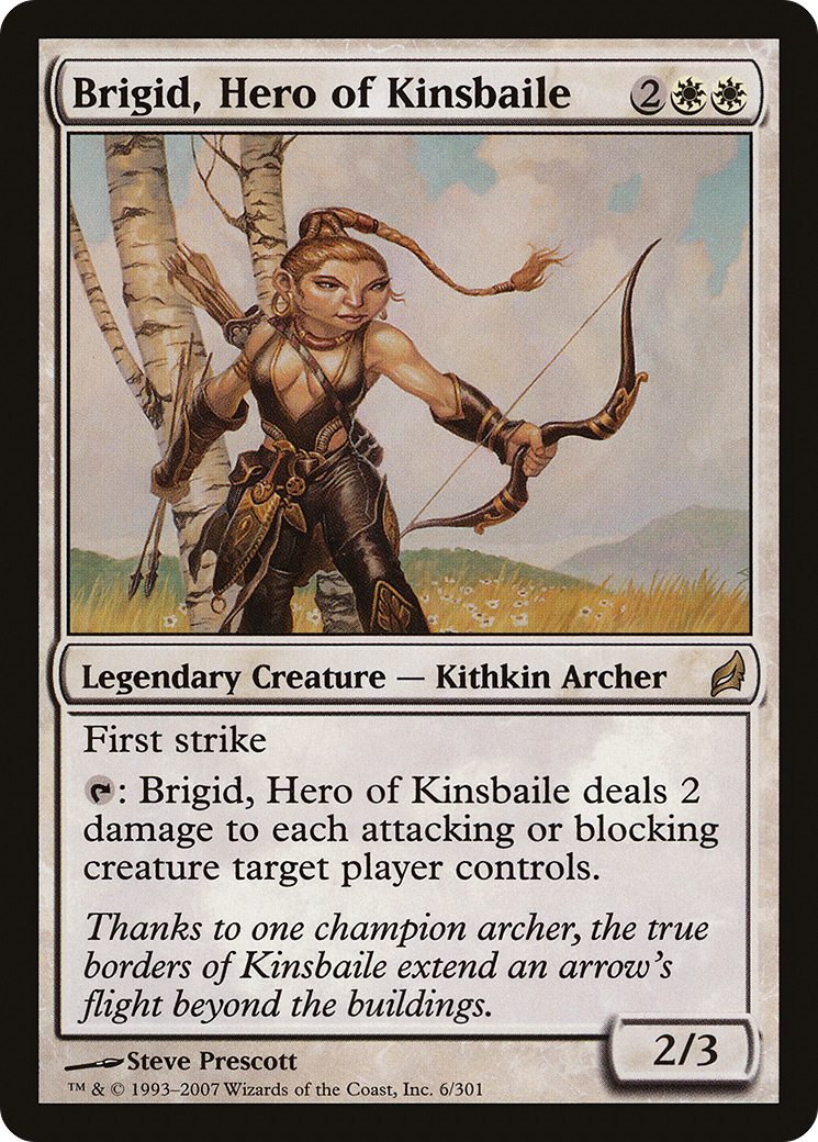 Image of Brigid, Hero of Kinsbaile (LRW-006) - Lorwyn