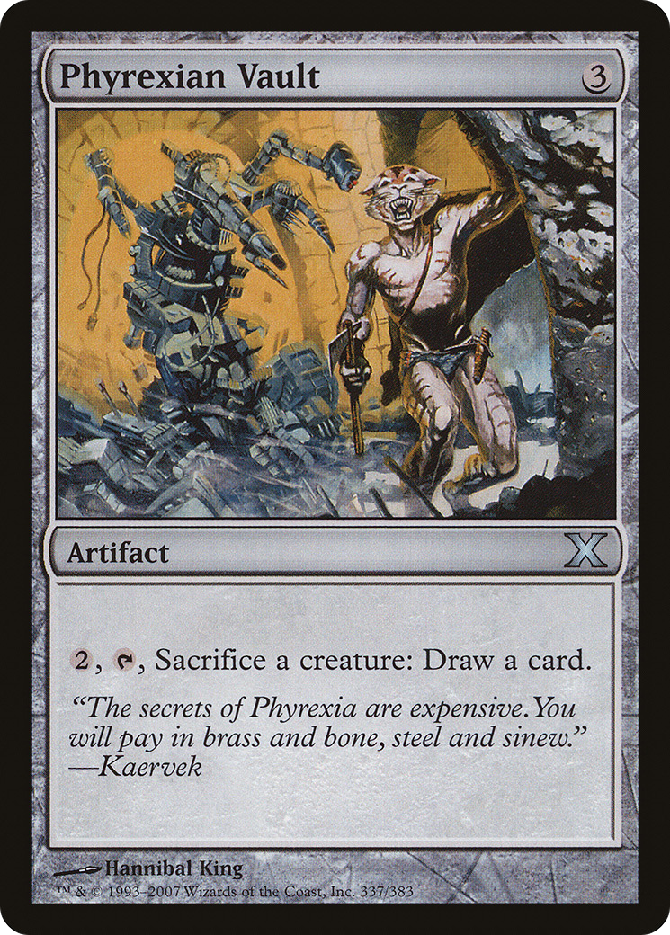 Image of Phyrexian Vault (10E-337) - Tenth Edition