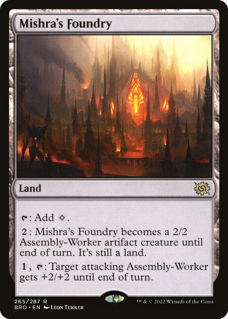 Image of Mishra's Foundry (BRO-265) - The Brothers' War