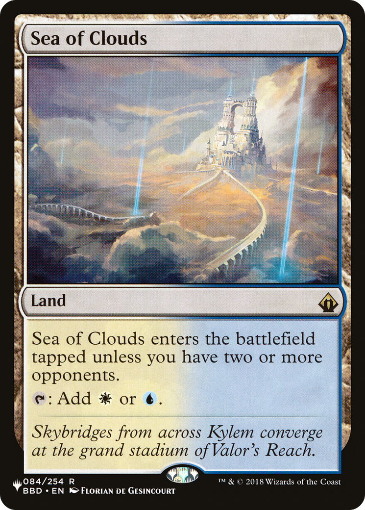 Image of Sea of Clouds (LIST-BBD-84) - The List