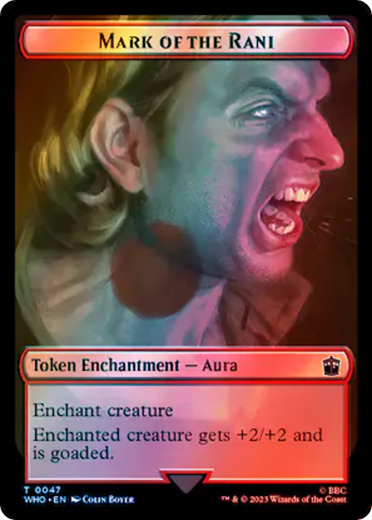 Image of Mark of the Rani (TWHO-047) - Doctor Who Tokens Foil
