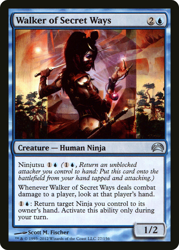 Image of Walker of Secret Ways (PC2-027) - Planechase 2012 Foil