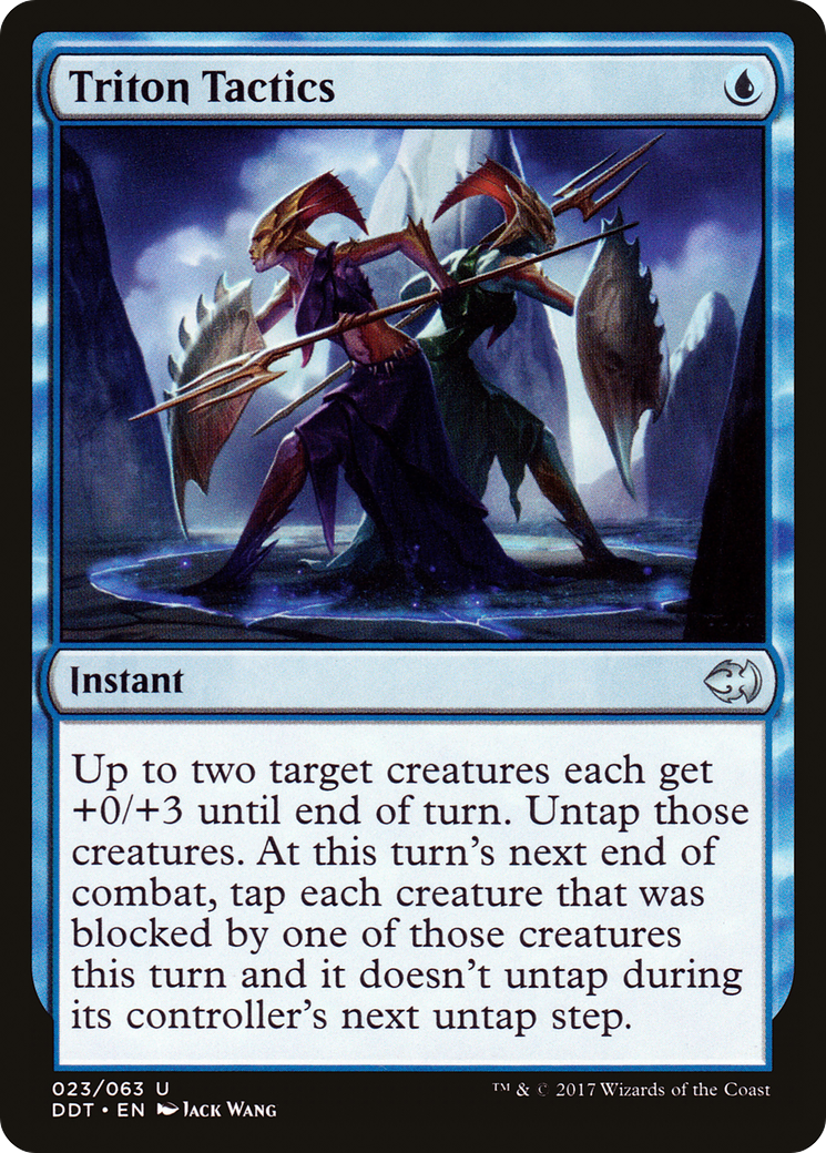Image of Triton Tactics (DDT-023) - Duel Decks: Merfolk vs. Goblins