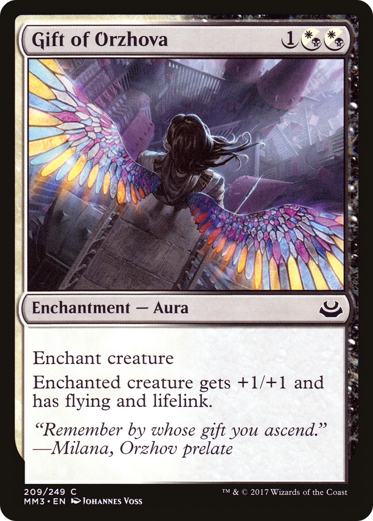 Image of Gift of Orzhova (MM3-209) - Modern Masters 2017 Foil
