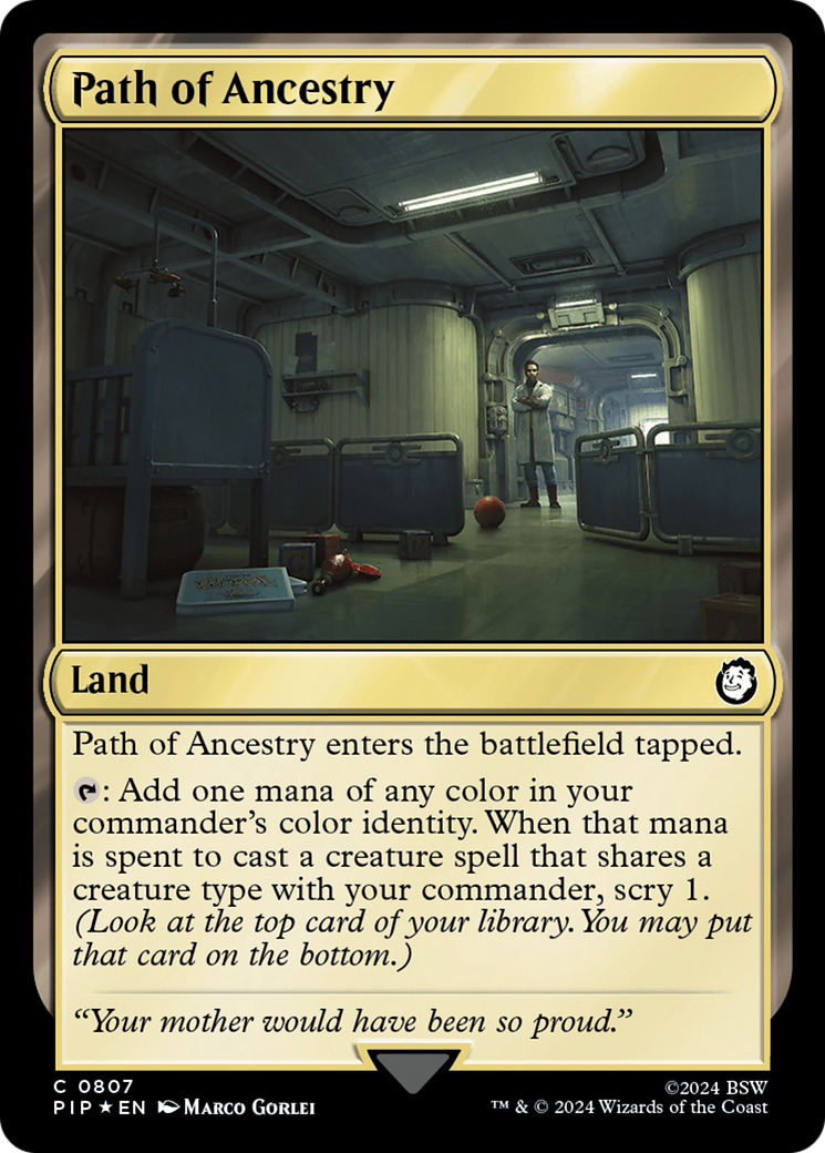 Image of Path of Ancestry (Surge Foil) (PIP-807) - Fallout Foil