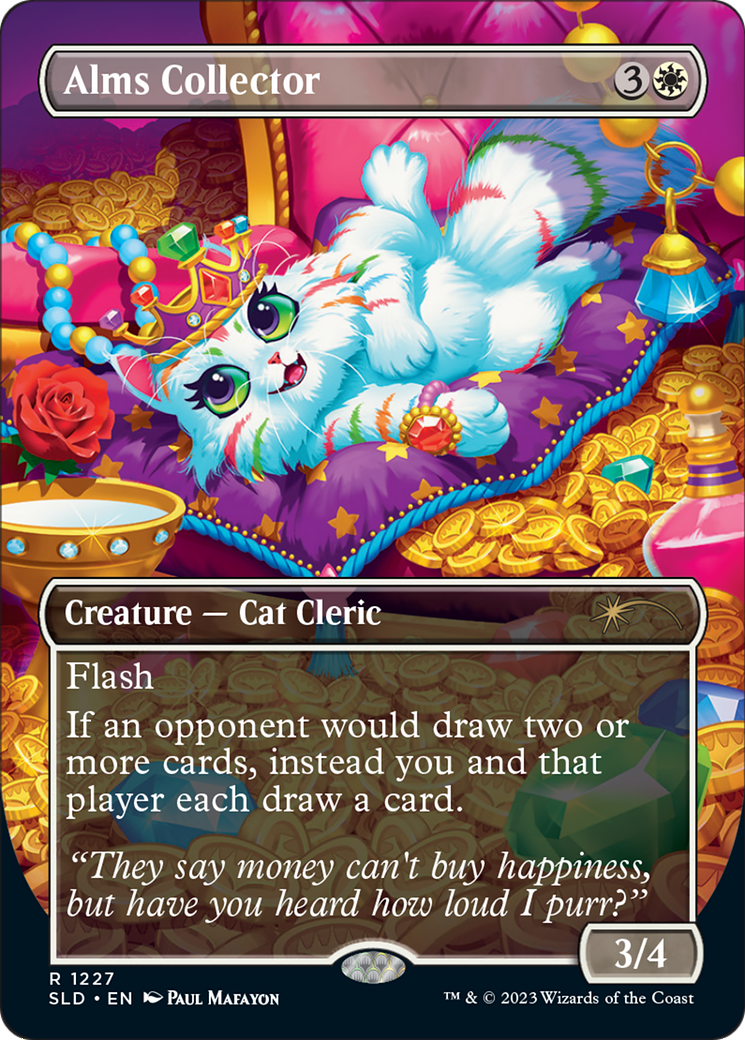 Image of Alms Collector (SLD-1227) - Secret Lair Drop (Borderless) Foil